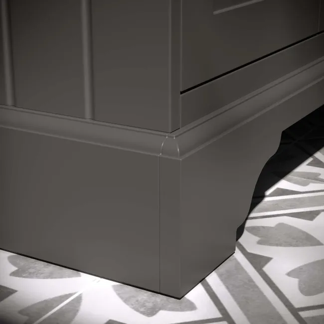 Lucia Graphite Grey Double Basin Vanity 1200mm