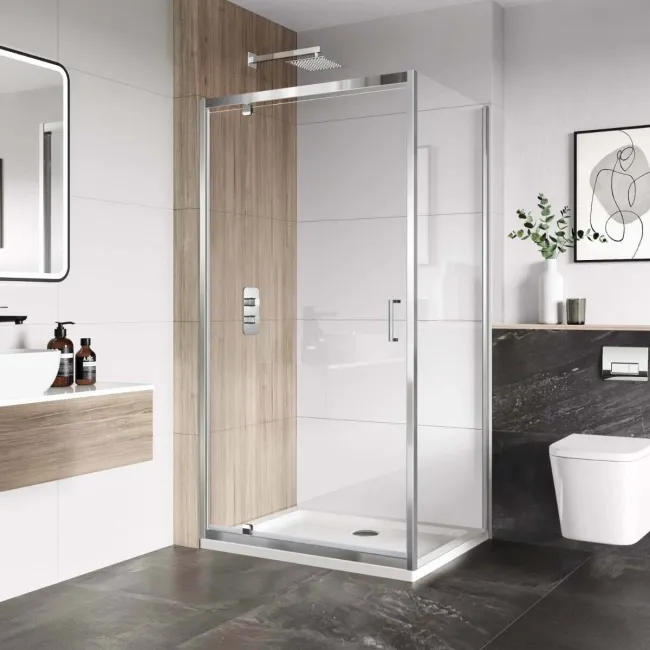 London 6mm Pivot Shower Enclosure 1000x800mm
