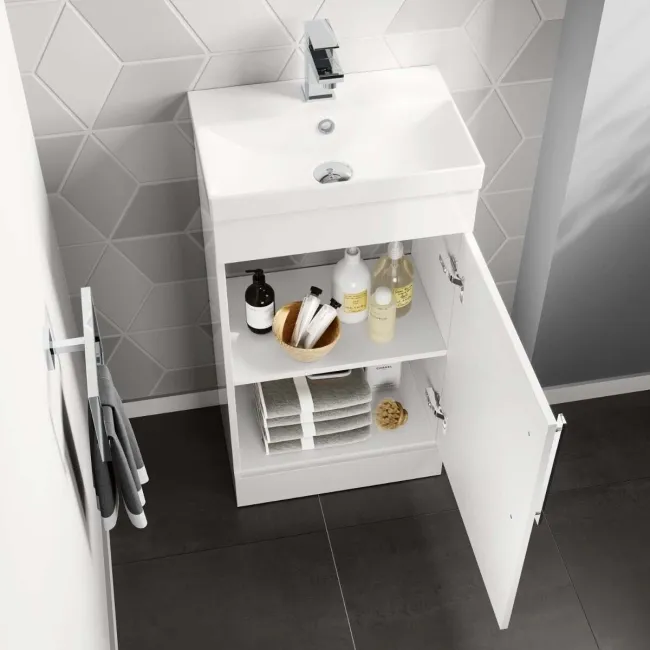 Avon Gloss White Basin Vanity 450mm