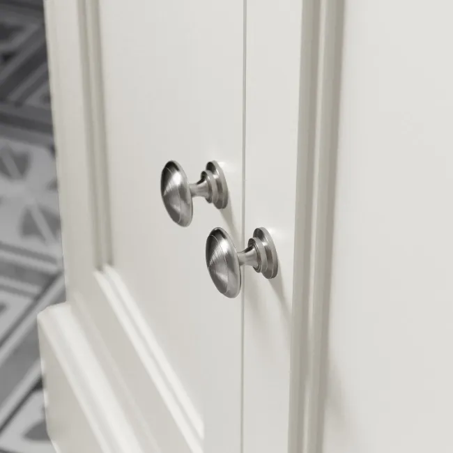 Lucia Chalk White Cabinet with Marble Top 640mm - Excludes Counter Top Basin