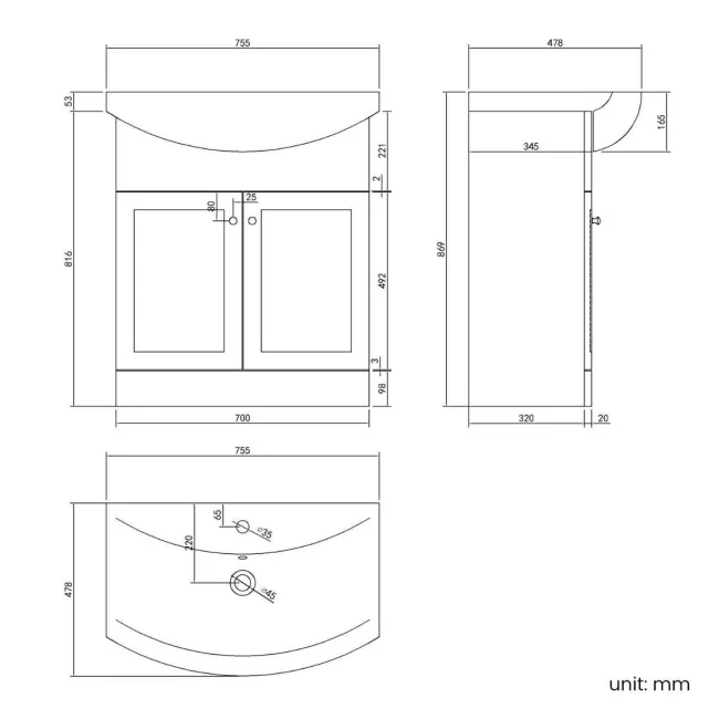 Capri Mystic Green Basin Vanity and Back To Wall Unit 1350mm (Excludes Toilet) - Chrome Handles