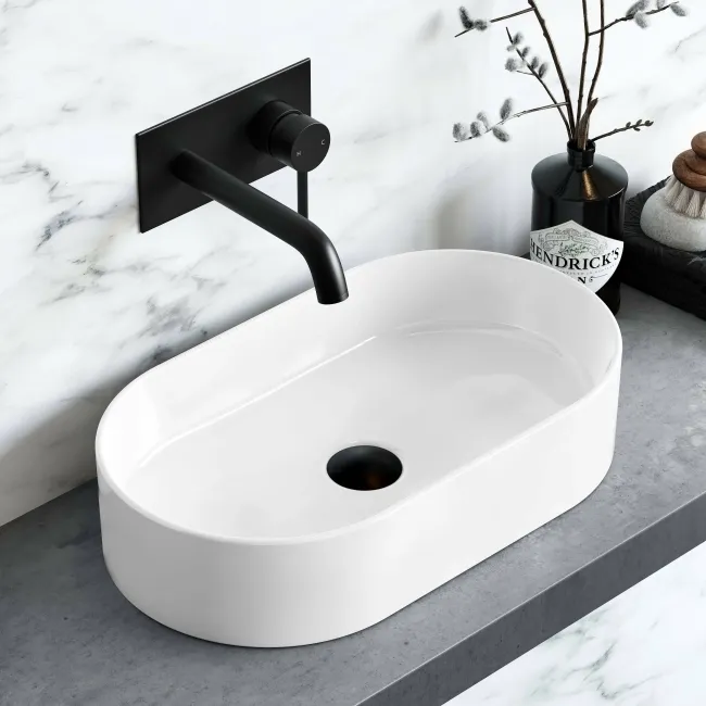 Dakota Oval Counter Top Basin 525mm