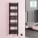 Valetta Electric Matt Black Square Heated Towel Rail 1600x450mm