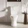 Alma Traditional Rimless Close Coupled Toilet With Premium Soft Close Slim Seat