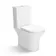 Brooklyn Rimless Close Coupled Toilet With Premium Soft Close Slim Seat