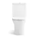 Brooklyn Rimless Fully Back To Wall Close Coupled Toilet With Soft Close Seat