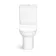 Aruba Rimless Close Coupled Toilet With Soft Close Seat