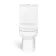 Miami Rimless Close Coupled Toilet With Soft Close Seat