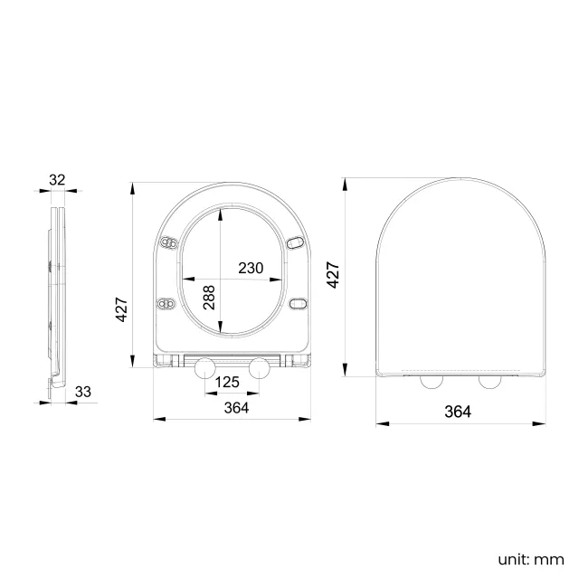 Loma Rimless Fully Back To Wall Close Coupled Toilet With Premium Soft Close Slim Seat