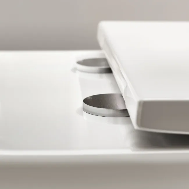 Loma Rimless Wall Hung Toilet With Premium Soft Close Slim Seat