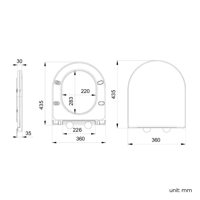 Loma Matt Black Rimless Fully Back To Wall Close Coupled Toilet With Premium Soft Close Slim Seat