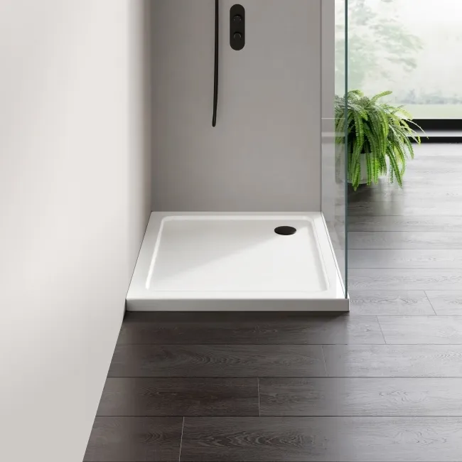 London Rectangular Stone Shower Tray 900x700mm