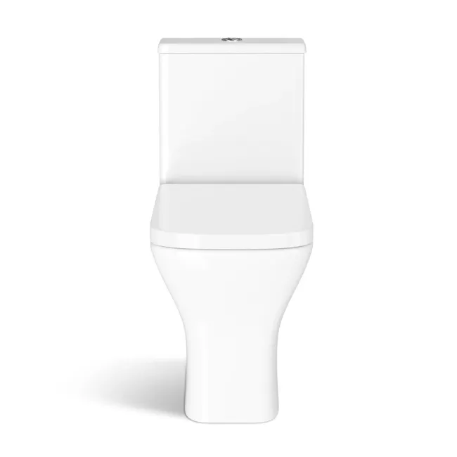 Boise Rimless Close Coupled Toilet With Soft Close Seat