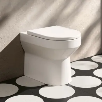 Miami Rimless Back To Wall Toilet With Soft Close Seat
