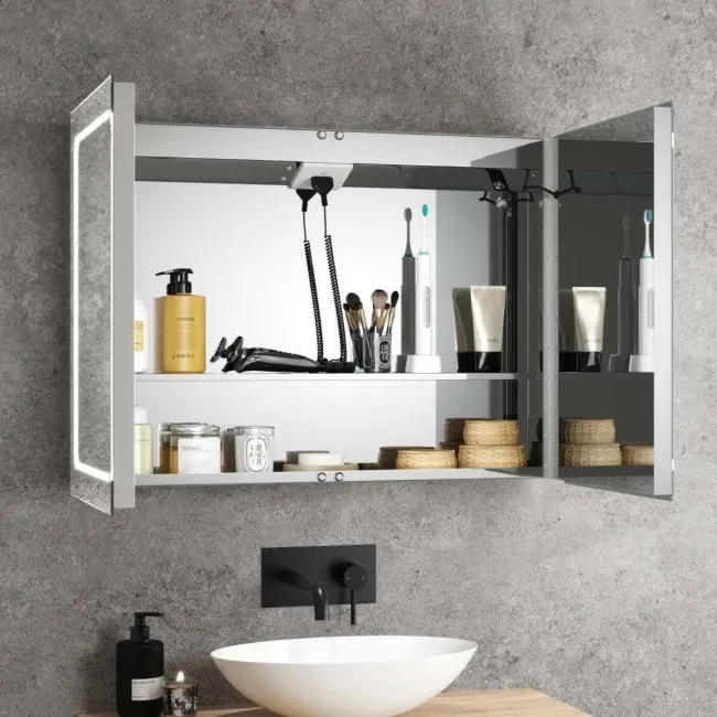Arabella Illuminated LED Mirror Cabinet 600x800mm