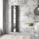 Marseille Anthracite Single Vertical Mirror Radiator 1800x500mm