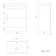 Trent Gloss White Basin Drawer Vanity 600mm