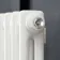 Athens White Double Column Horizontal Traditional Radiator 600x425mm