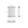 Athens Anthracite Double Column Horizontal Traditional Radiator 600x425mm