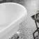 Grosvenor 1800mm Roll Top Bath - White Ball Feet