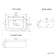Bermuda Dove Grey Vanity With Curved Counter Top Basin 600mm