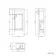 Bermuda Chalk White Cloakroom Basin Vanity 400mm
