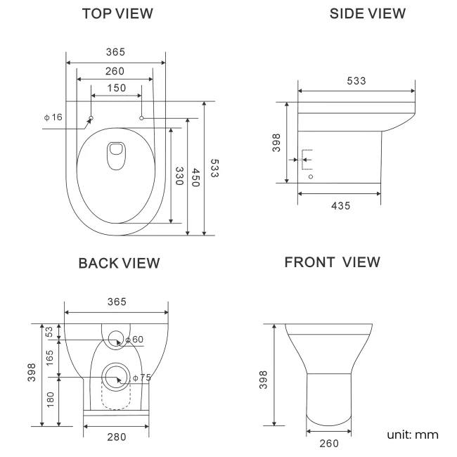 Harper Charcoal Elm Combination Vanity Basin & Miami Toilet 1000mm - Black Accents