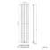 Faro Anthracite Single Flat Panel Vertical Radiator 1800x420mm