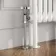 Athens White Double Column Vertical Traditional Radiator 1500x200mm
