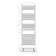 Barcelona Matt Black Straight Heated Towel Rail 1800x600mm