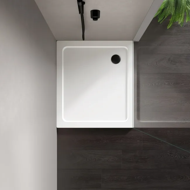 London Rectangular Stone Shower Tray 1000x800mm